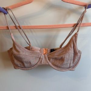 Pink triangl swimsuit size XS (top and bottom)